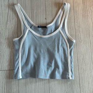 Brandy Melville blue lauren tank top